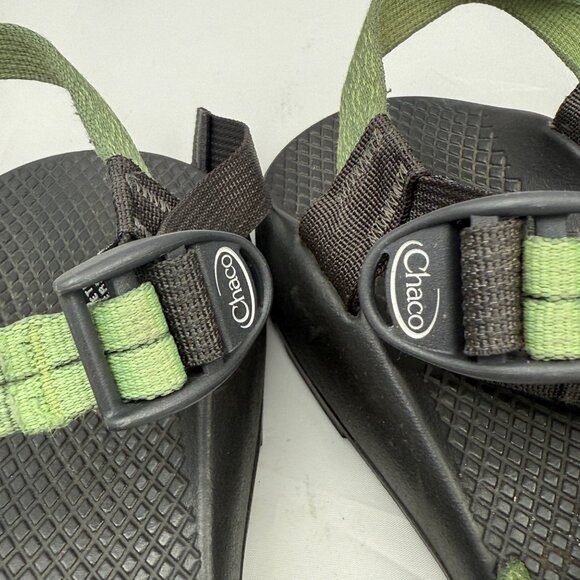 Chaco Sandals Womens 9 Green Adjustable Straps Durable Sole Outdoor Adventure - Picture 5 of 12